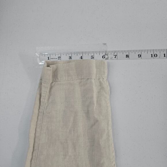 Athleta Voyager Linen Pant - jogger beige tan womens size 2 6651 - Picture 6 of 11